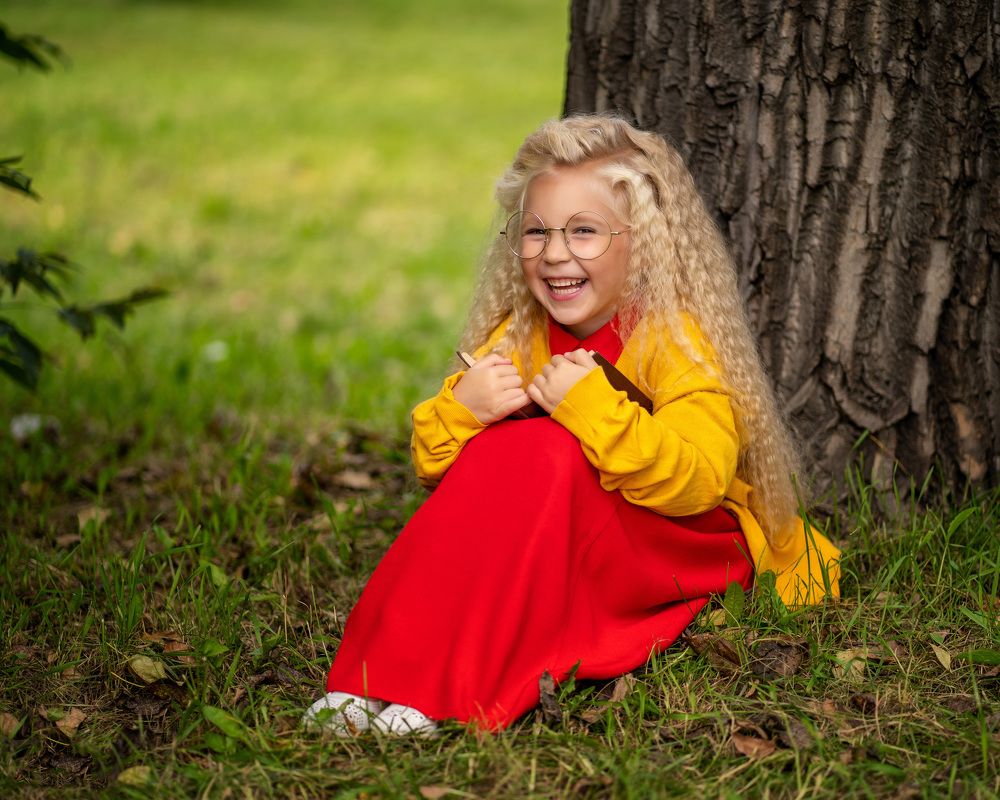 Юная читательница