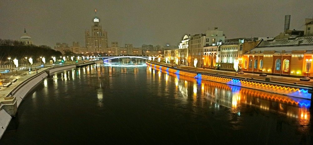 Москва-река вечером