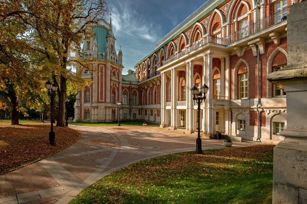 Янтарный вечер.