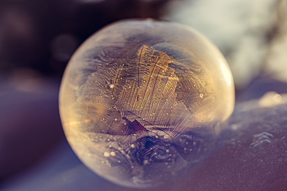 Морозный закат