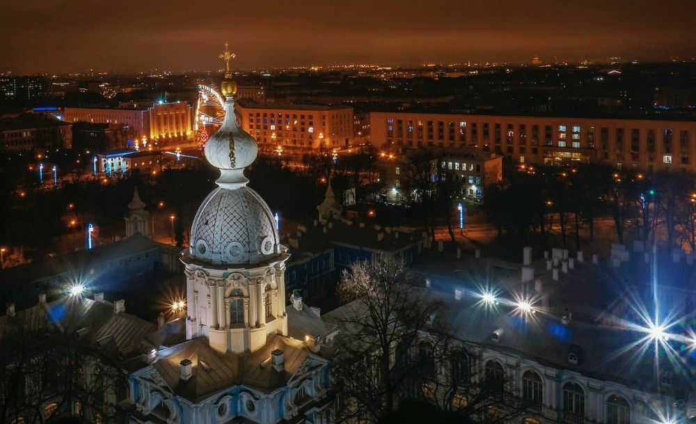 Ночной Петербург