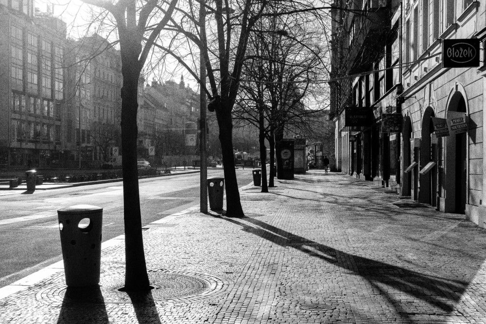 Прага. Карантин . Локдаун