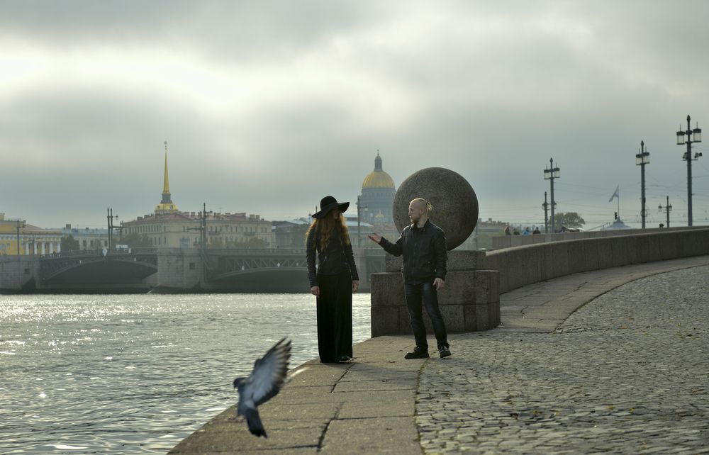 Окунаясь в любовный туман...