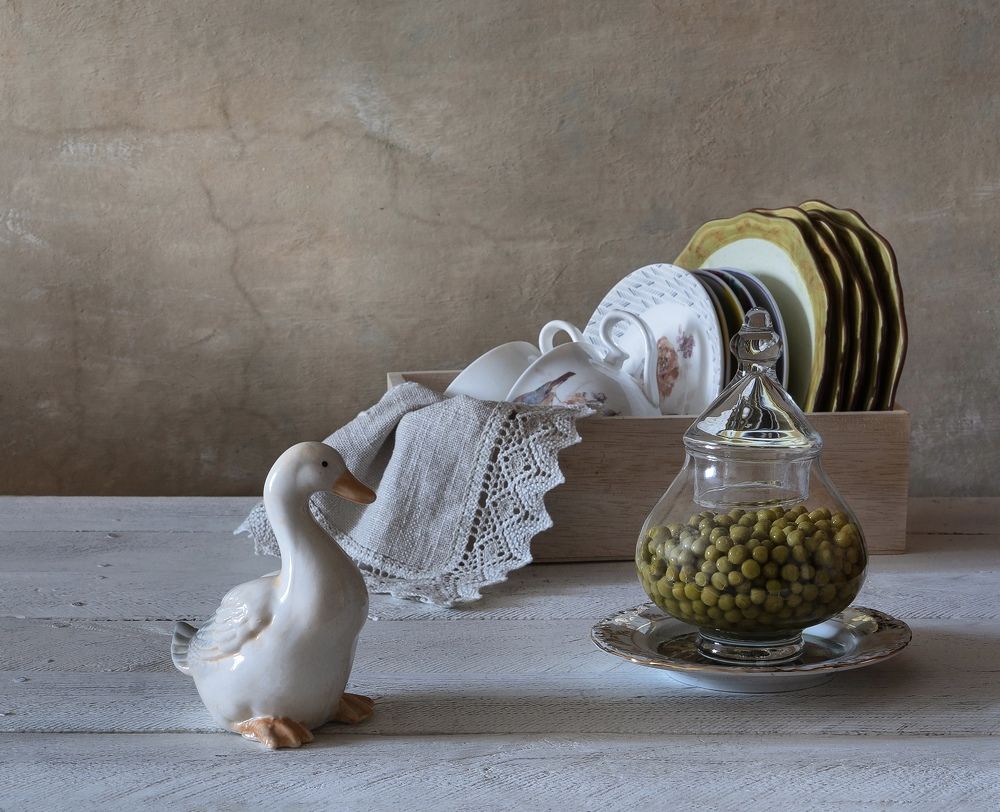 Про гуся и горошек.