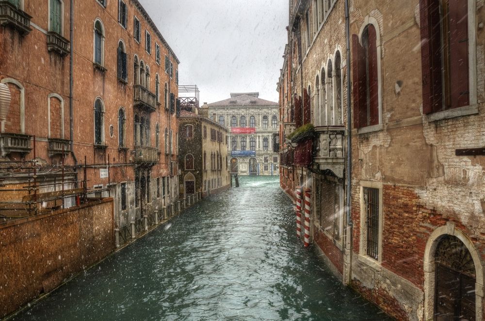 Венеция зимой.