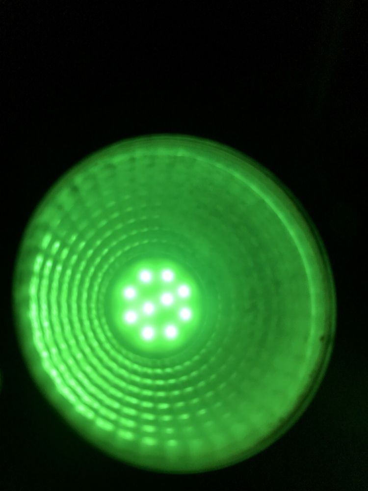 Green glow in the dark