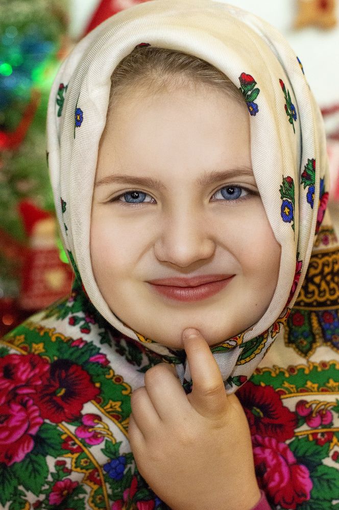 Christmas morning in the village