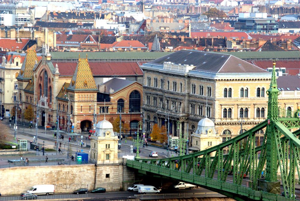 Morning lights in the city