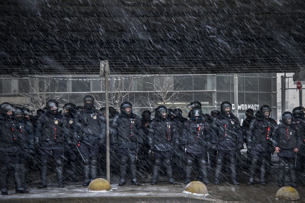 Rally in support of Alexei Navalny