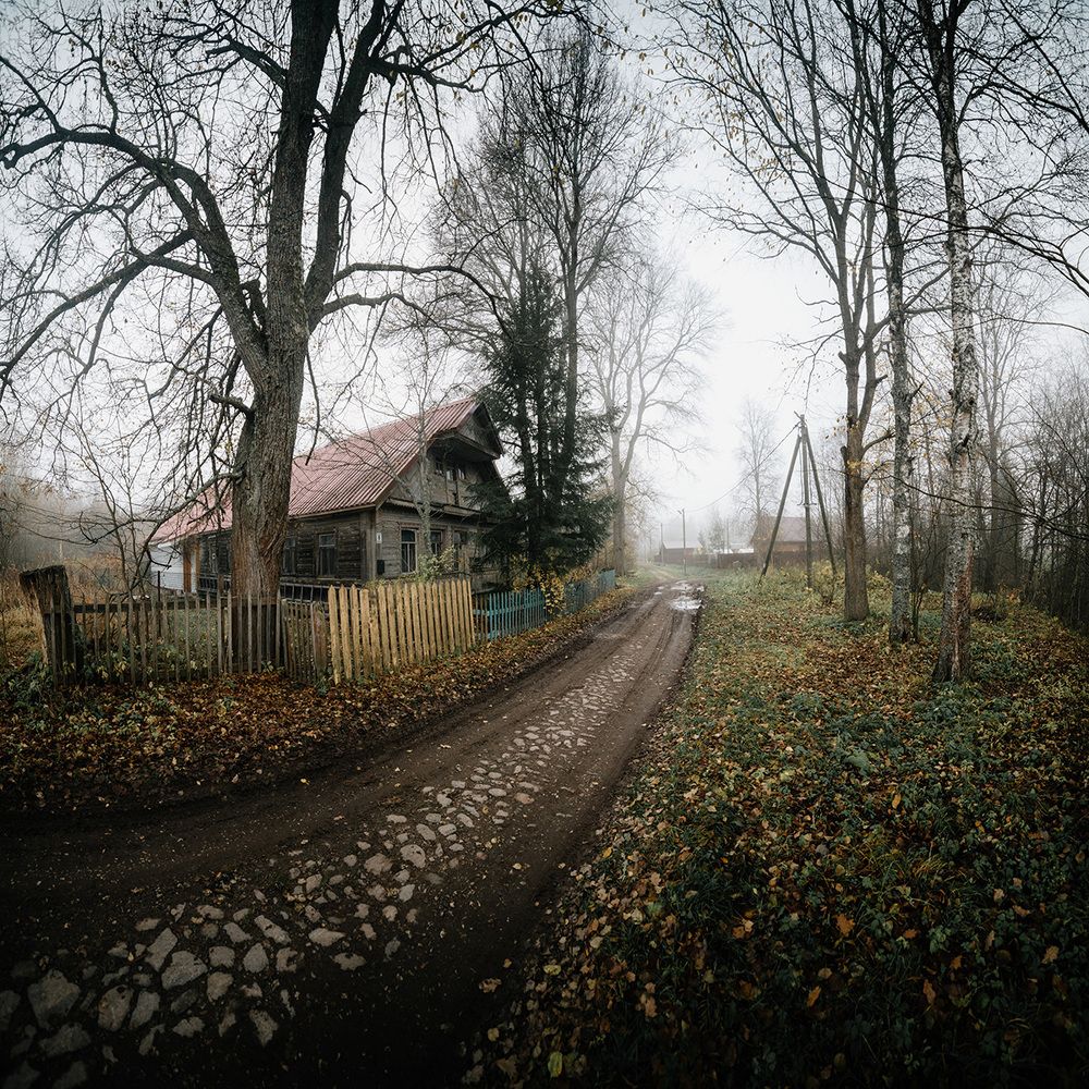 Мостовая в деревне