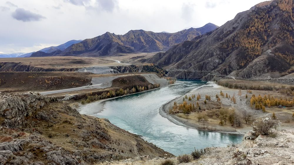 Cloudiness in the mountains