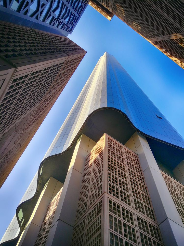 The modern Abu Dhabi