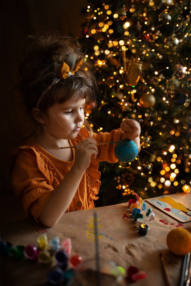 Росписные шарики