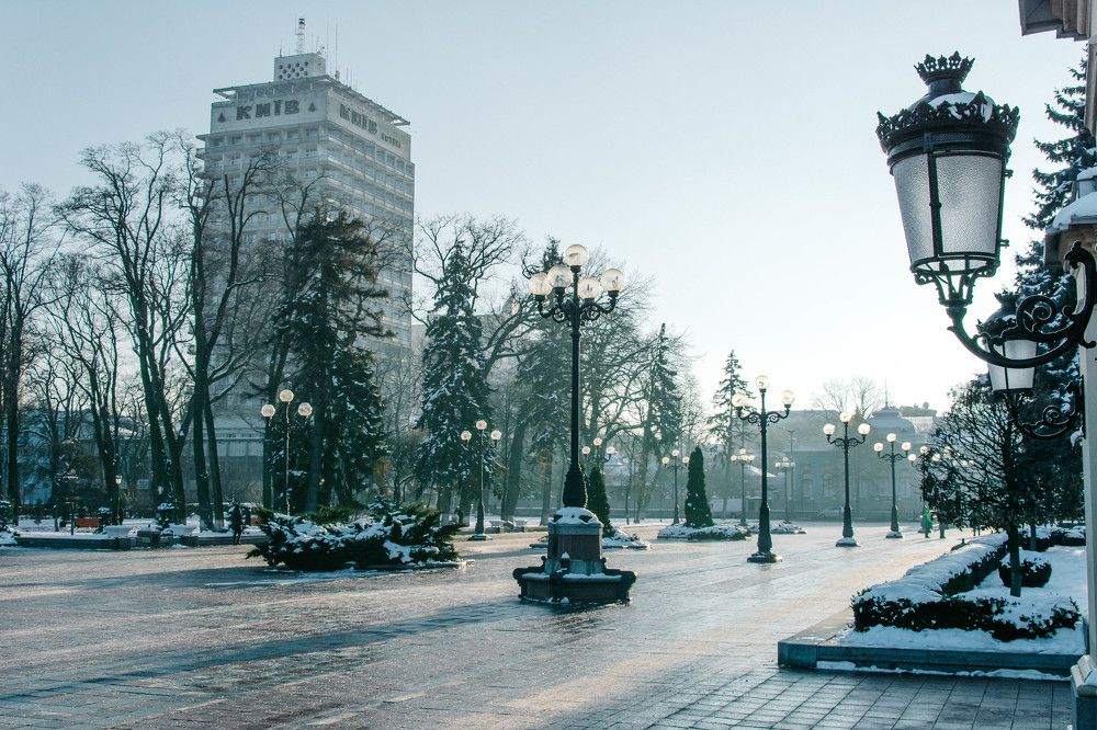 Зимний день