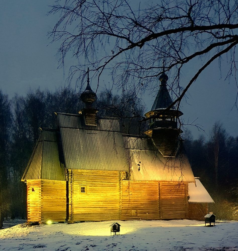 Первый снег.