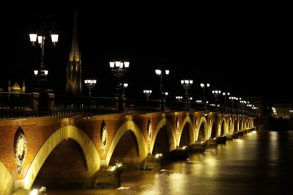 Мост понт де Пьер.Бордо