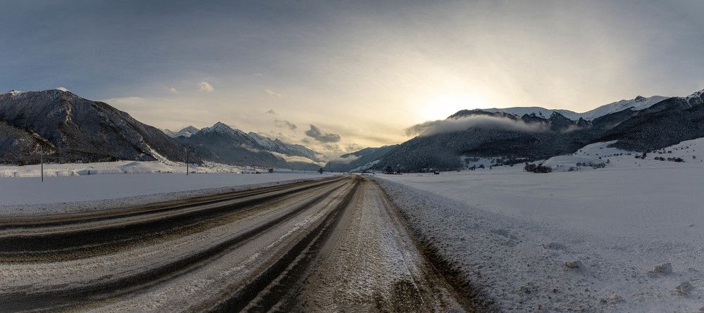 В пути. On the way.