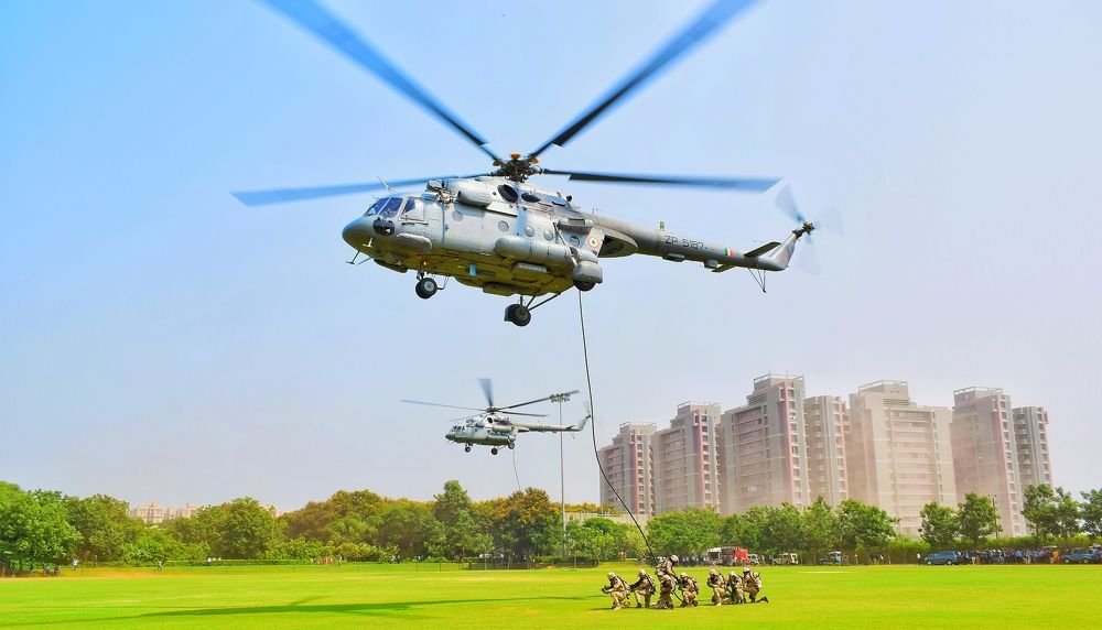 Indian Airforce Garud commandos