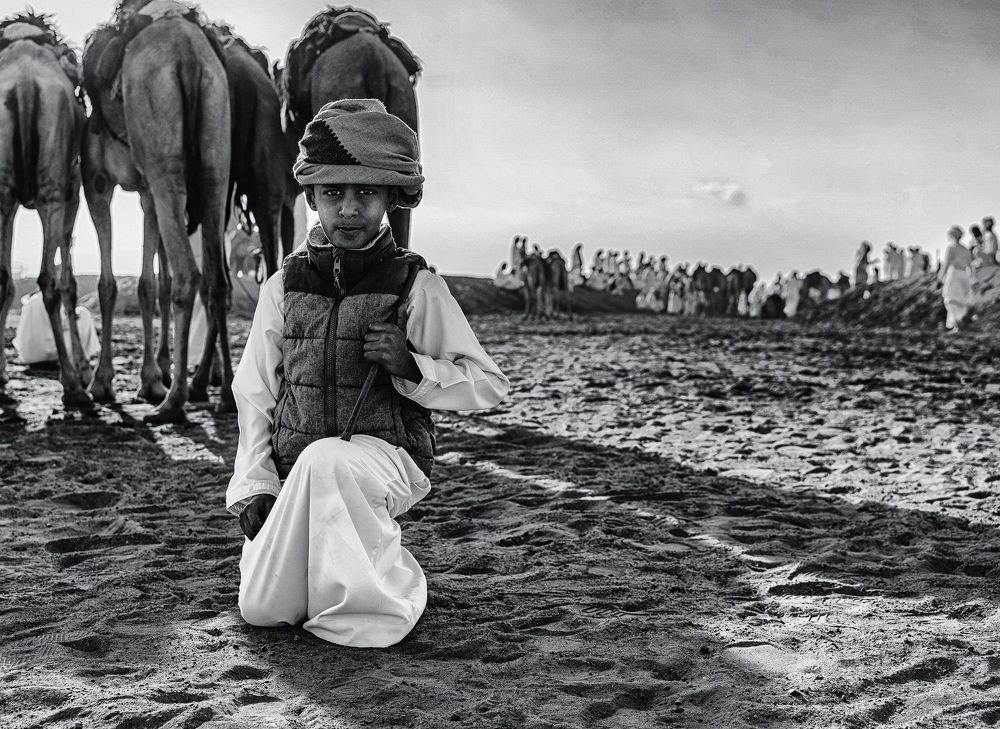 He was born from the desert