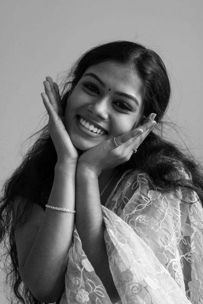 Smile until your teeth goes