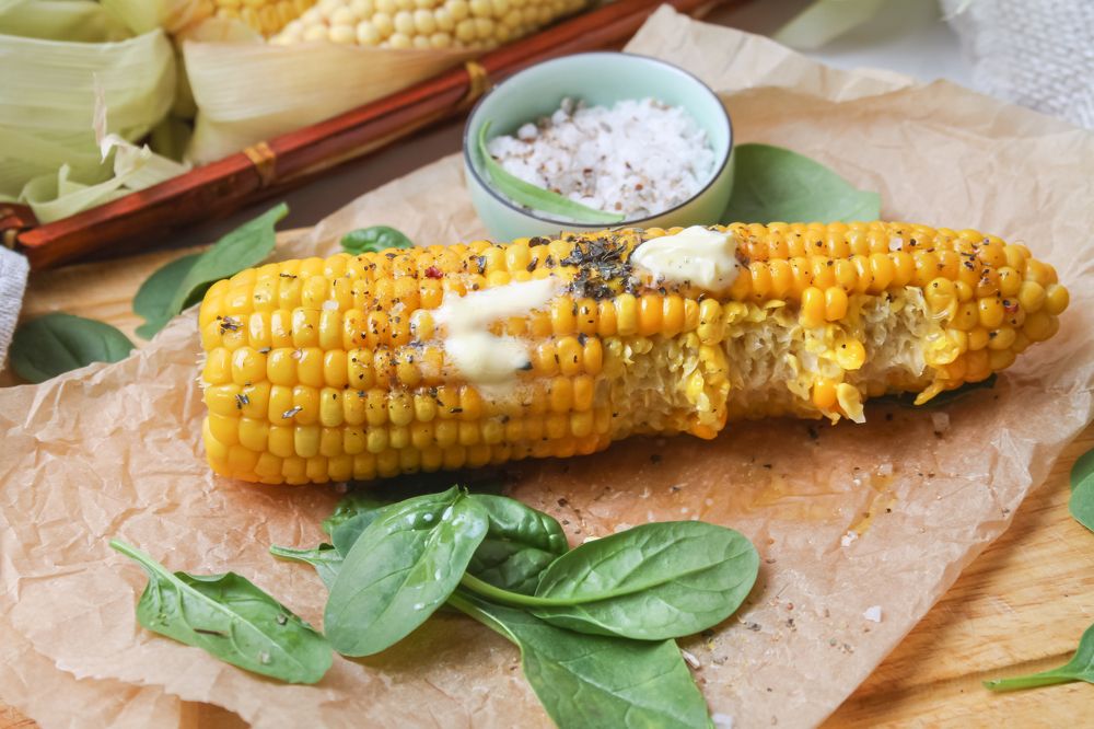 Кукуруза с прованскими травами.