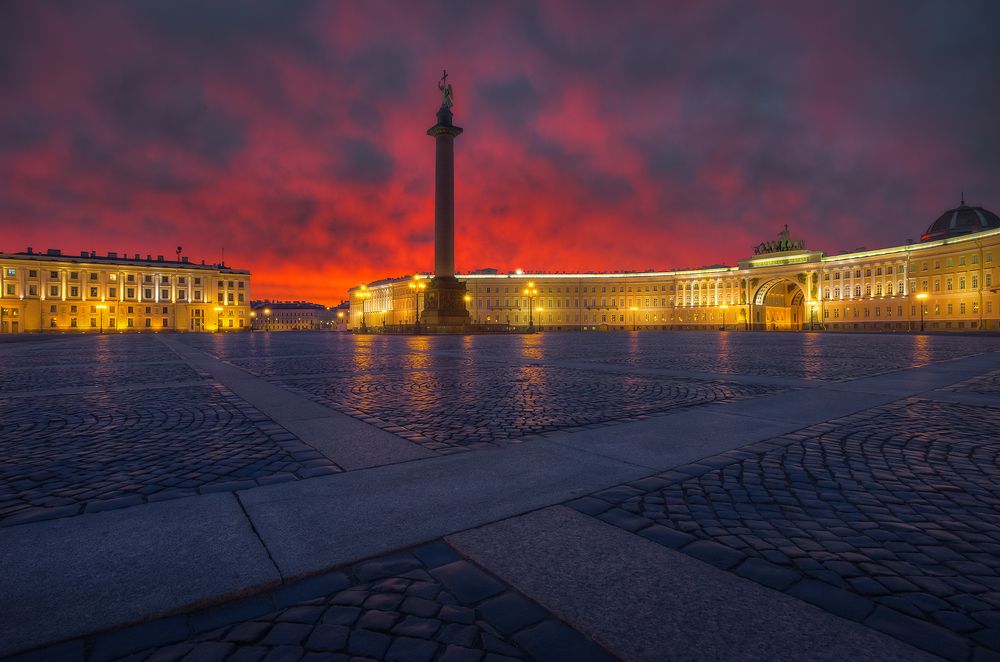 Утро Петербурга...