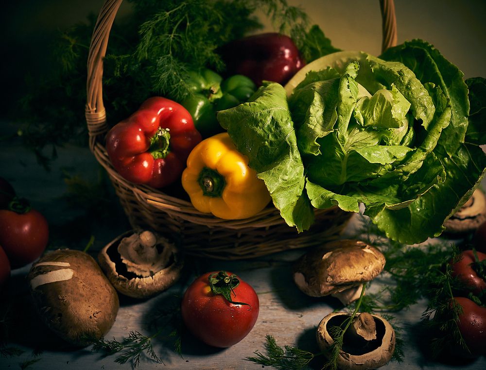 Овощной натюрморт