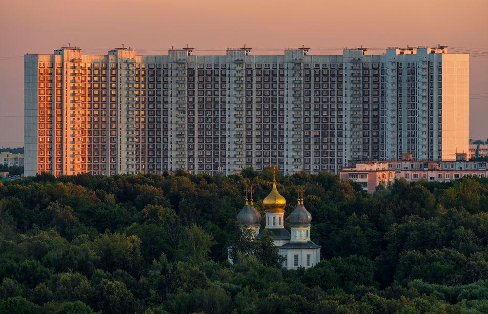 Цвета времен года в Москве