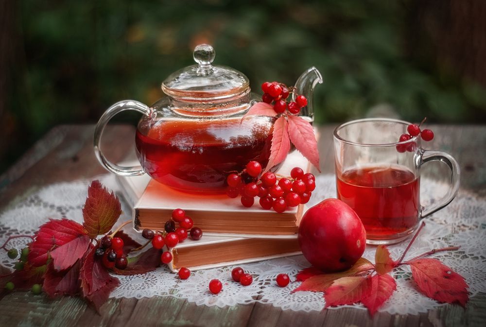 Чай с калиной