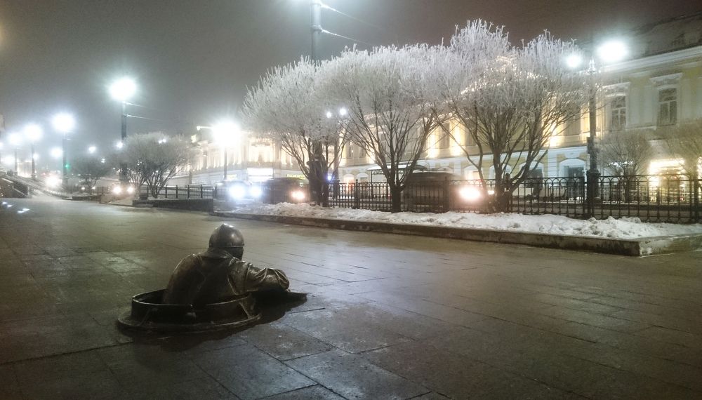 Зимний вечер Степаныча