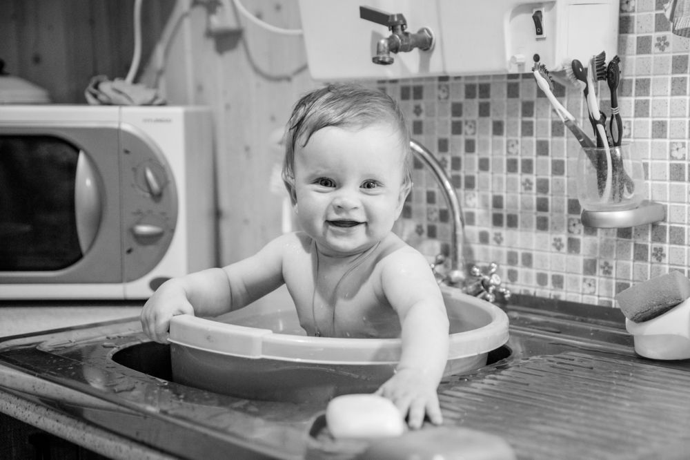 Вечерние купание.