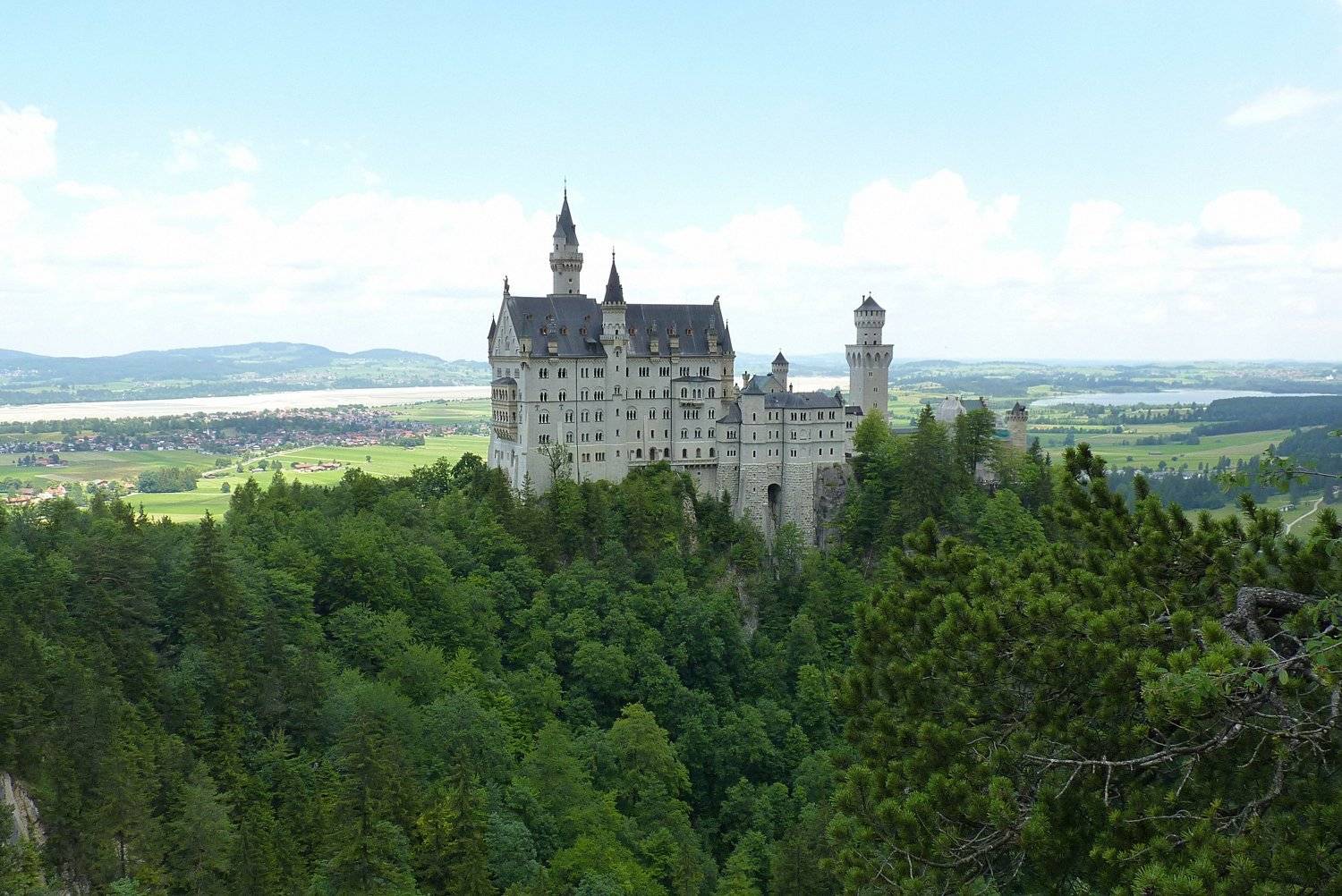 замок Нойшванштайн (Schloss Neuschwanstein)