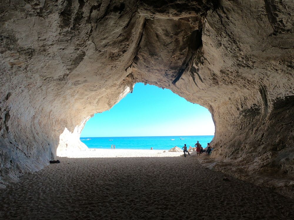 Cave on the beach!