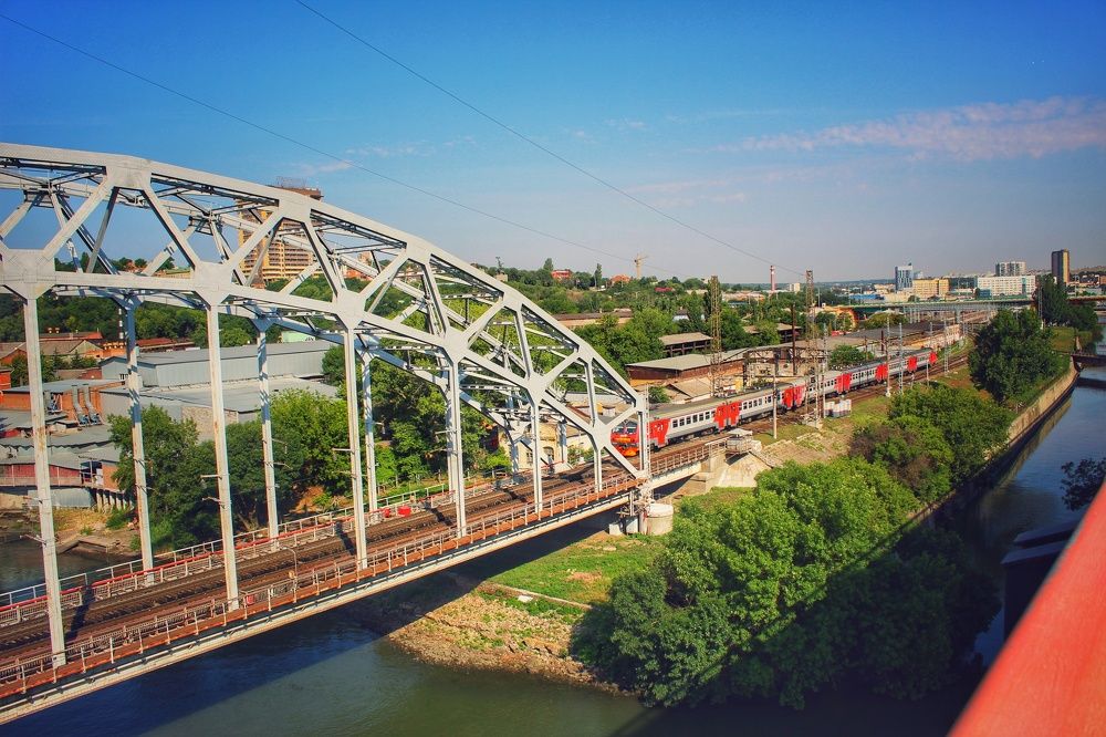 Городская электричка.