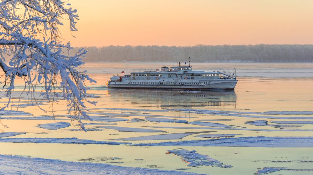 Нежные краски декабря