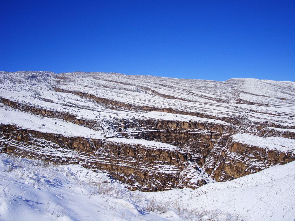 Зима в горах. Копетдаг.