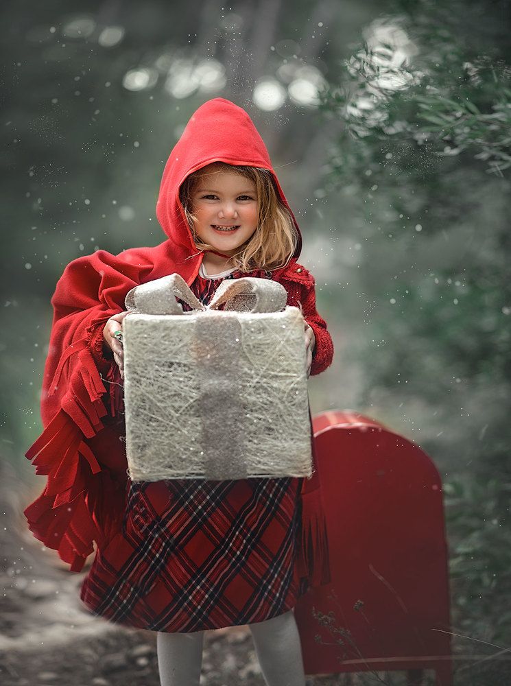 Christmas in the forest.