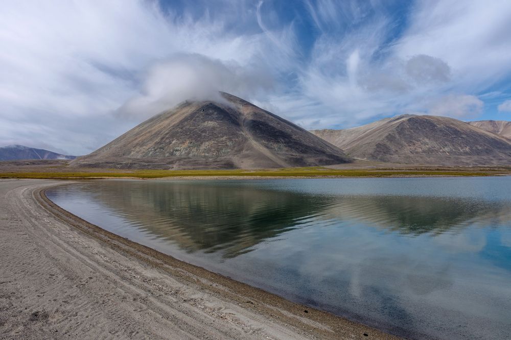 Чукотка с отражением
