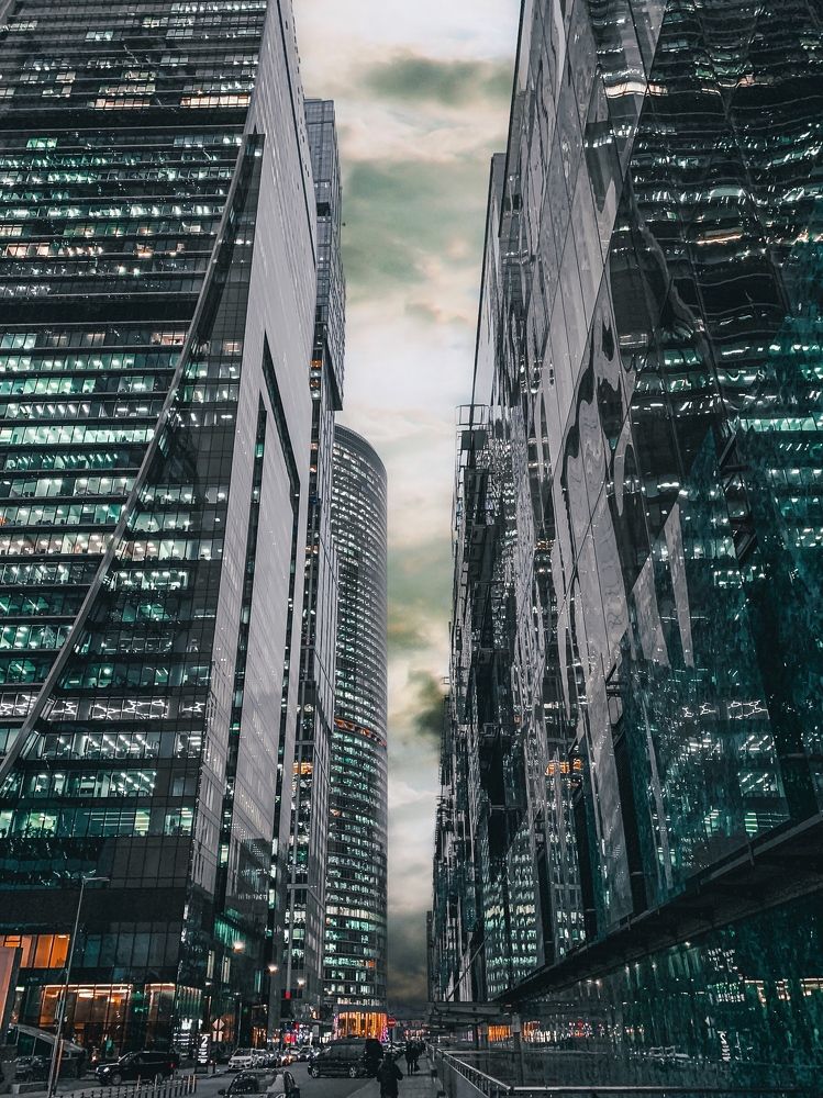 Вечер над Москвой