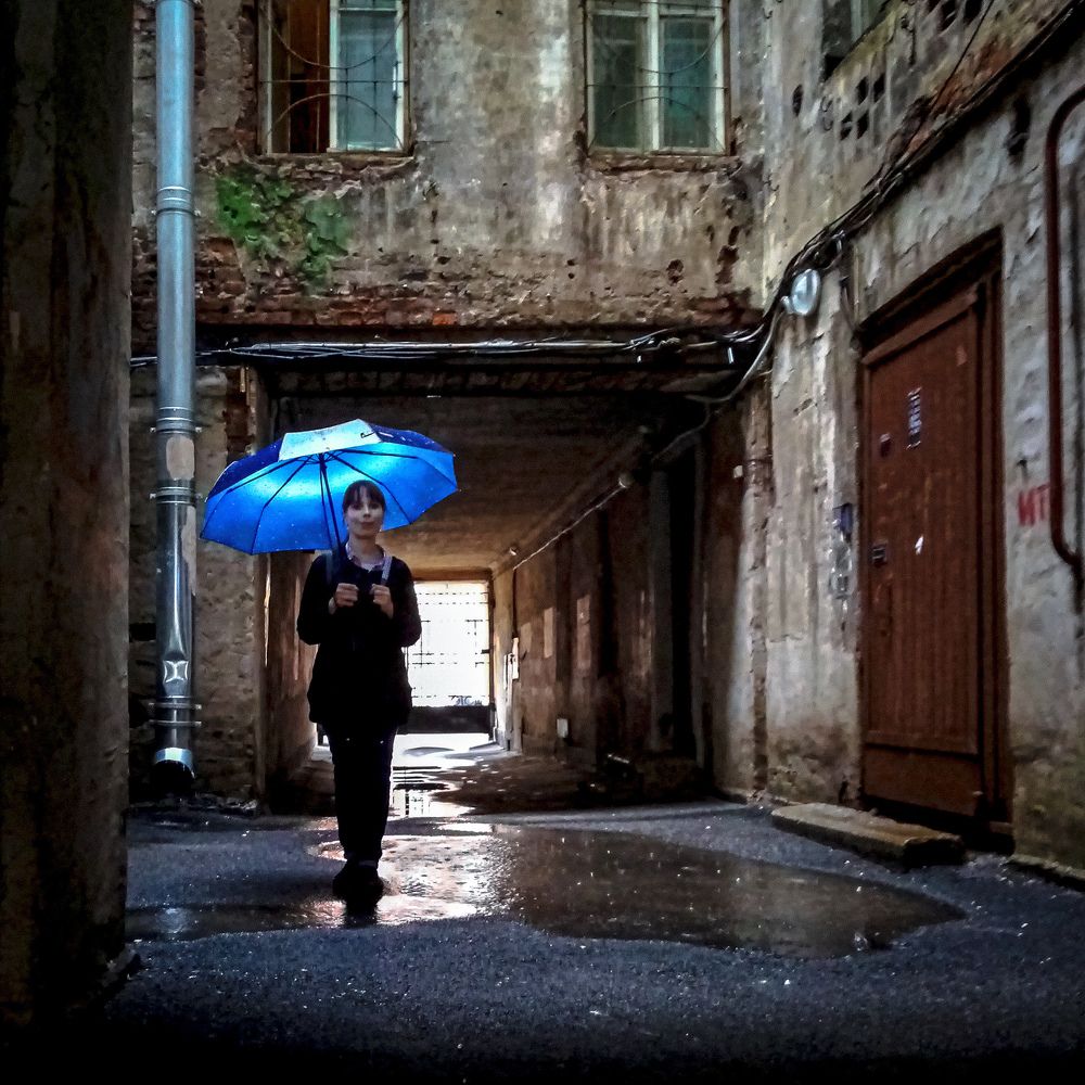 Дождь в квадрате