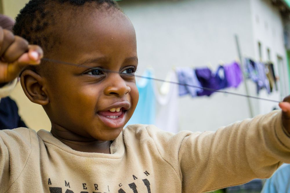 bright smiles in the rainy season