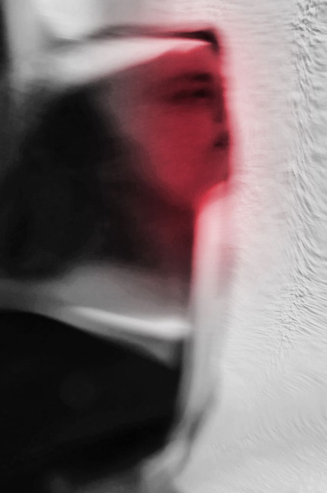 Virtual portrait and the vase