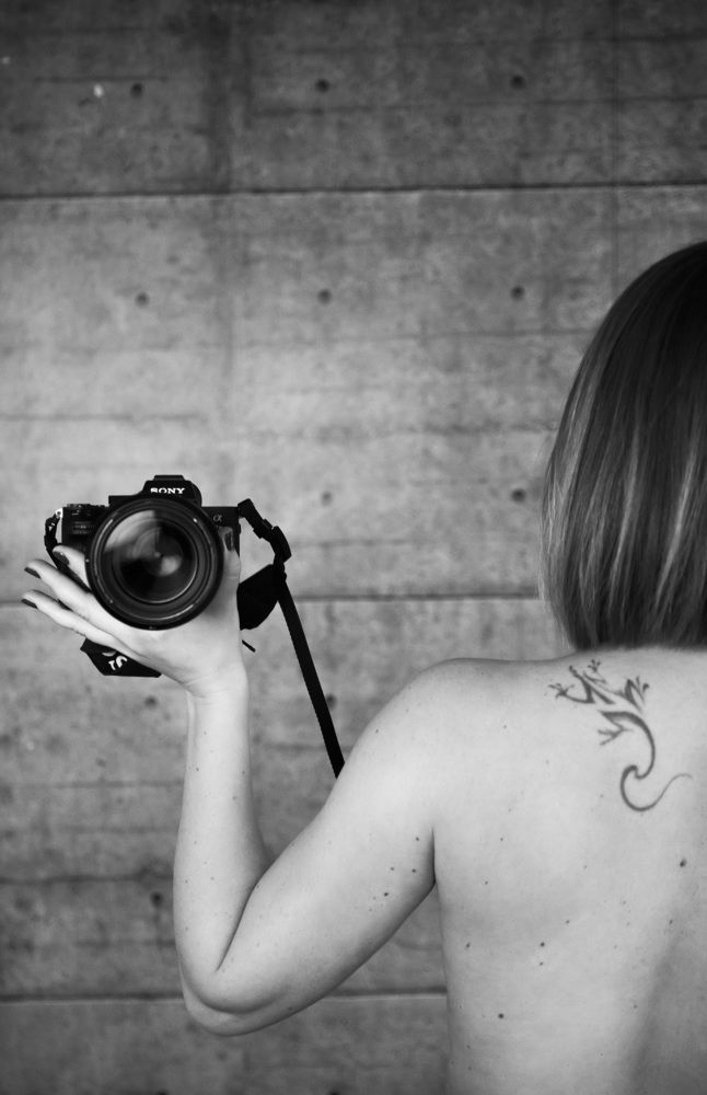 портрет фотографа