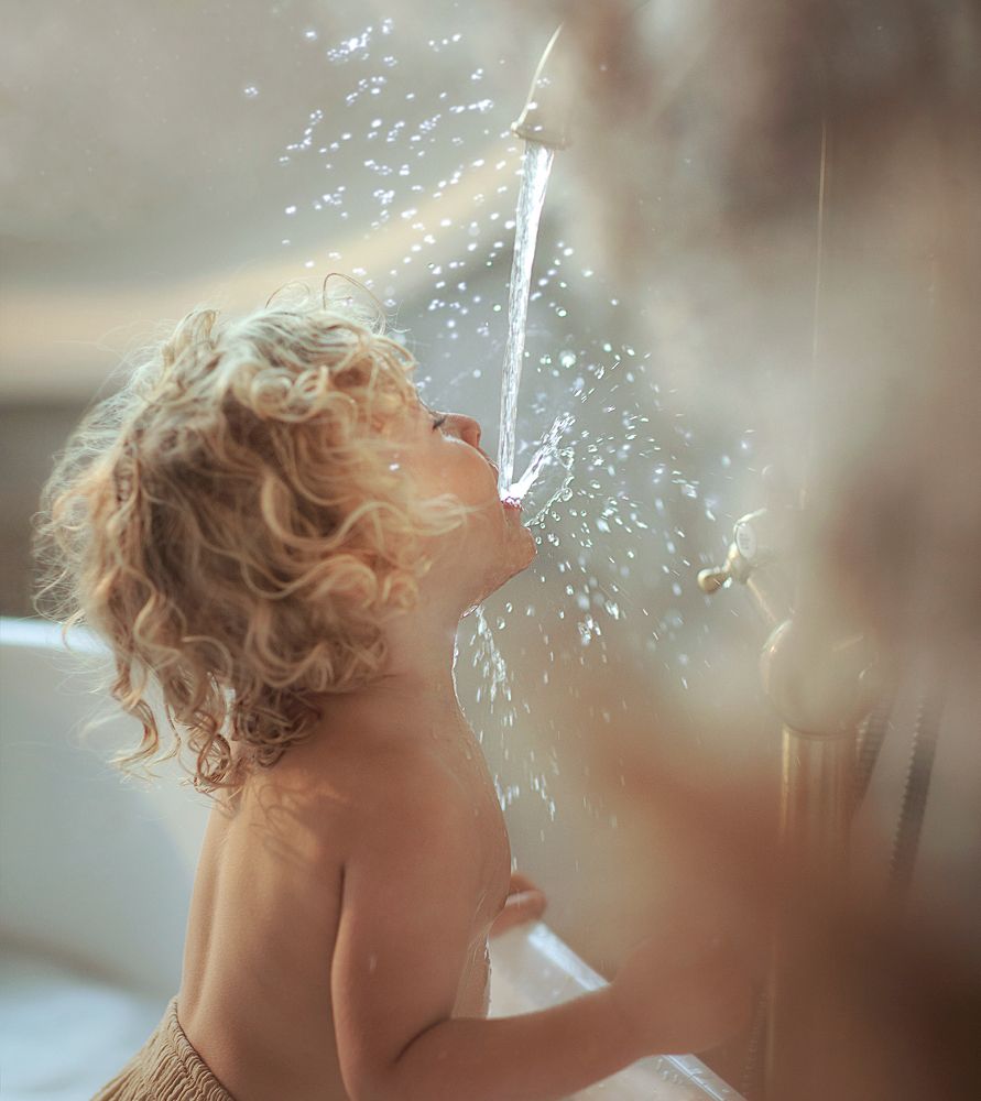 Пенное утро с мамой