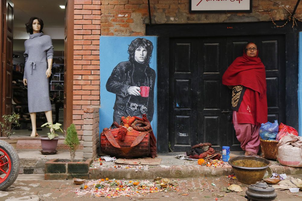 The human in different phaze.