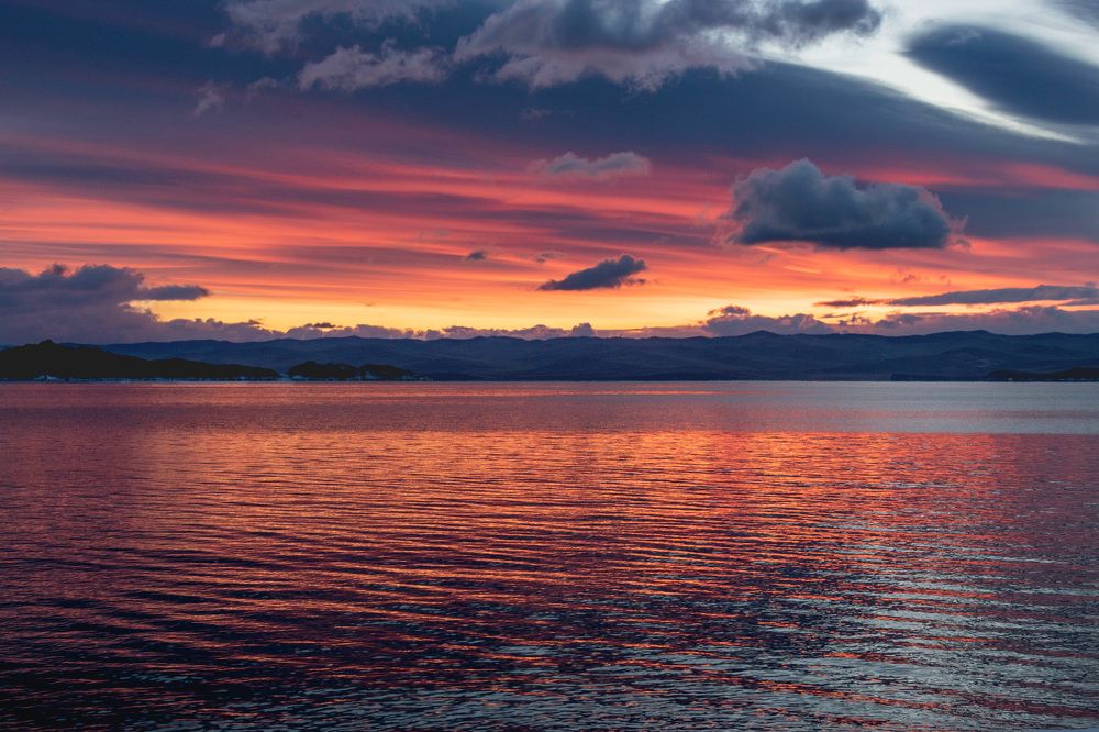 Зимние краски Байкала.