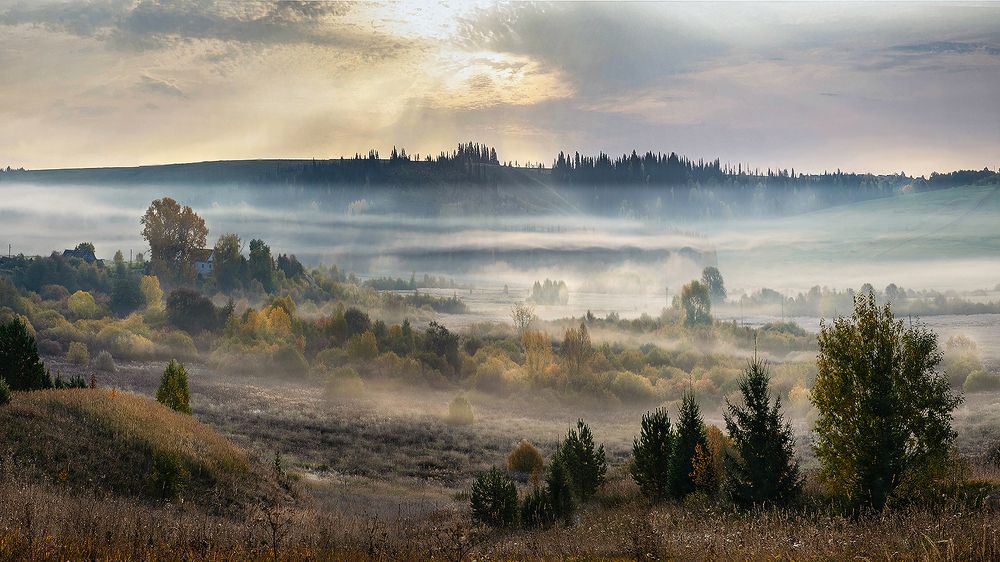 Рассвет у с. Рождественское 3.