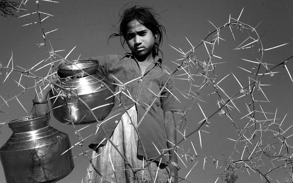 Missed school to fetch water