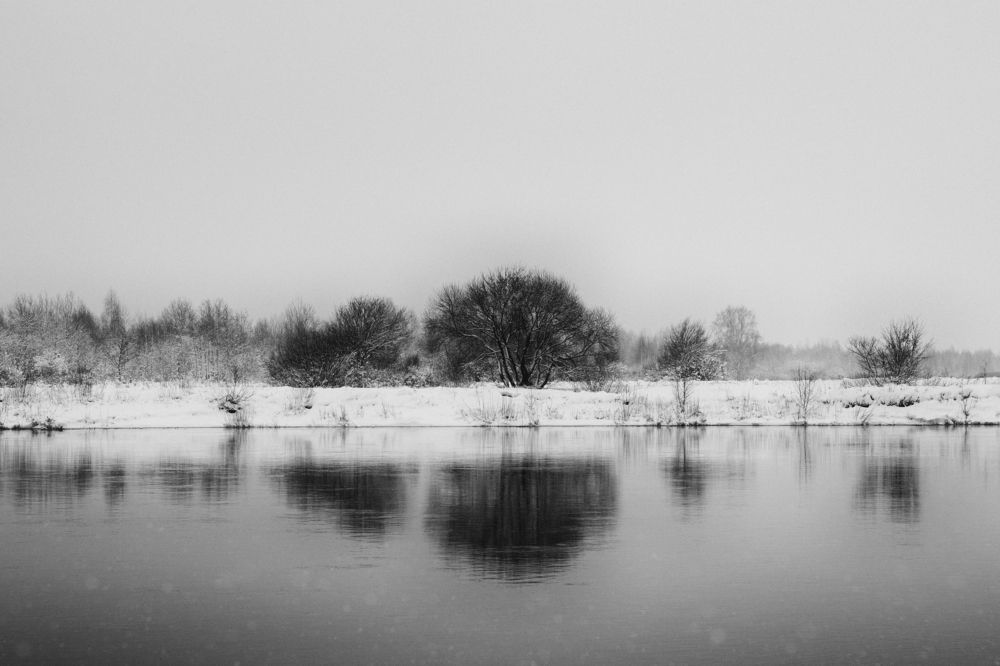 В отражении