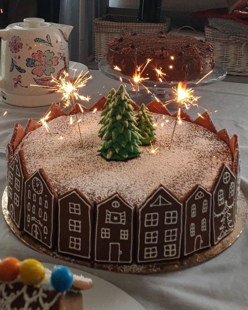 Рождественский торт